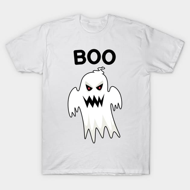 Halloween Ghost T-Shirt by Foxxy Merch